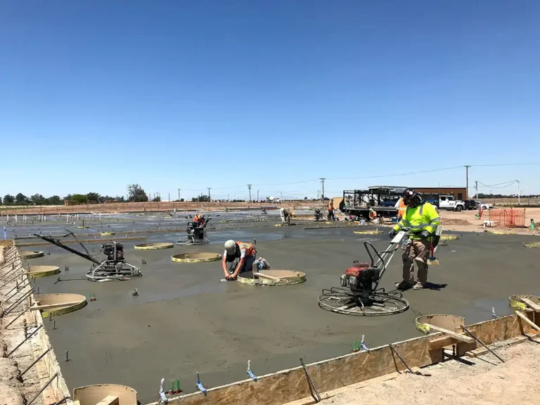 Imperial County Office of Education concrete pour