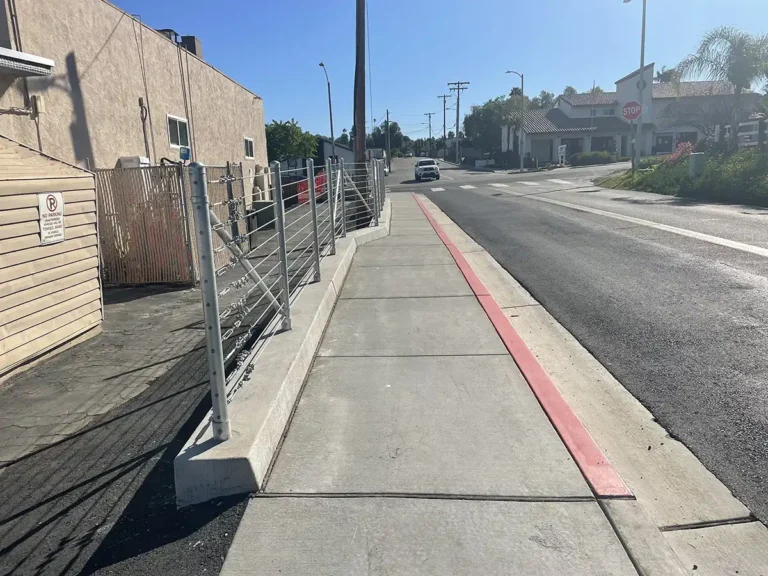 County of San Diego sidewalks